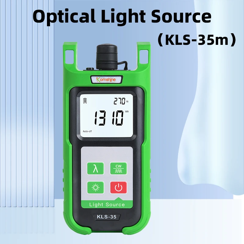 KomshineKLS35OpticalLightSourceSinglemodeMultimode2IN1PON