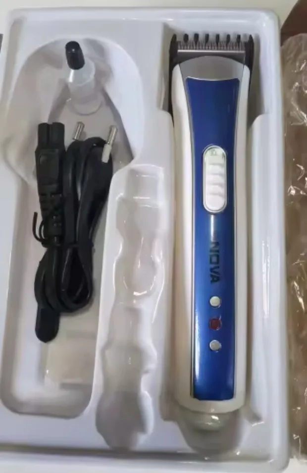 Máquininha De Cortar Cabelo e/ou Barbeador Portátil Aparador Barba 3915 bivolt Recarregável-ENVIO IMEDIATO PARA TODO BRASIL photo review