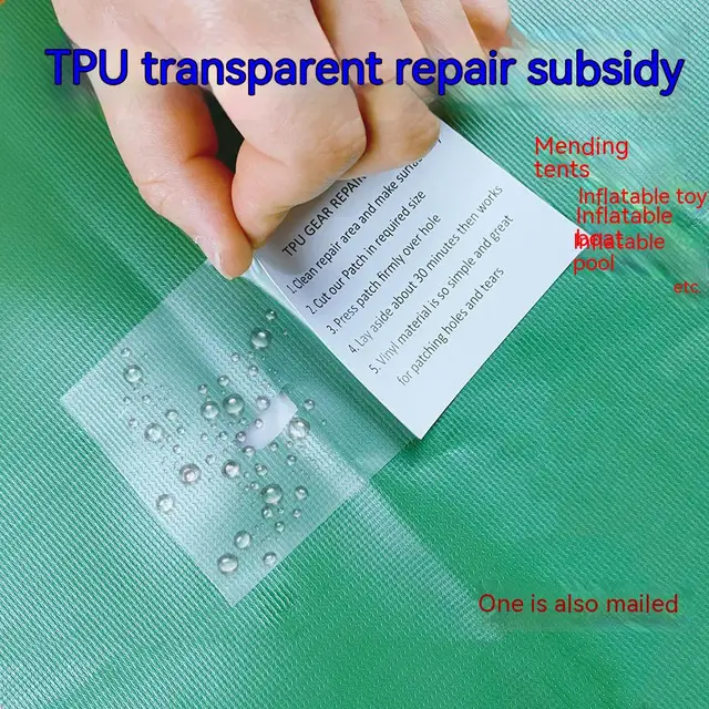 5Db Tpu Átlátszó Tapasz Esőkabát Esernyő Felfújható Játékfolt