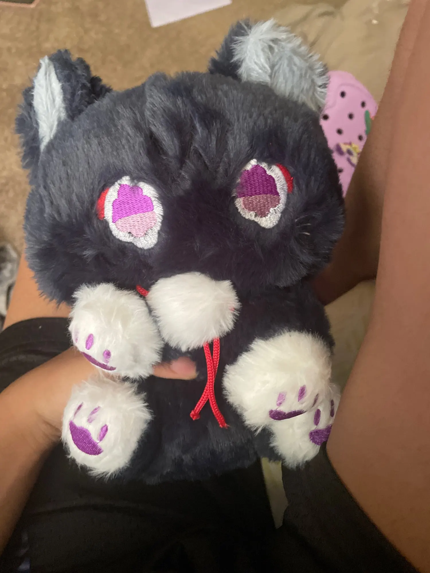 The Scarameow Plushie photo review