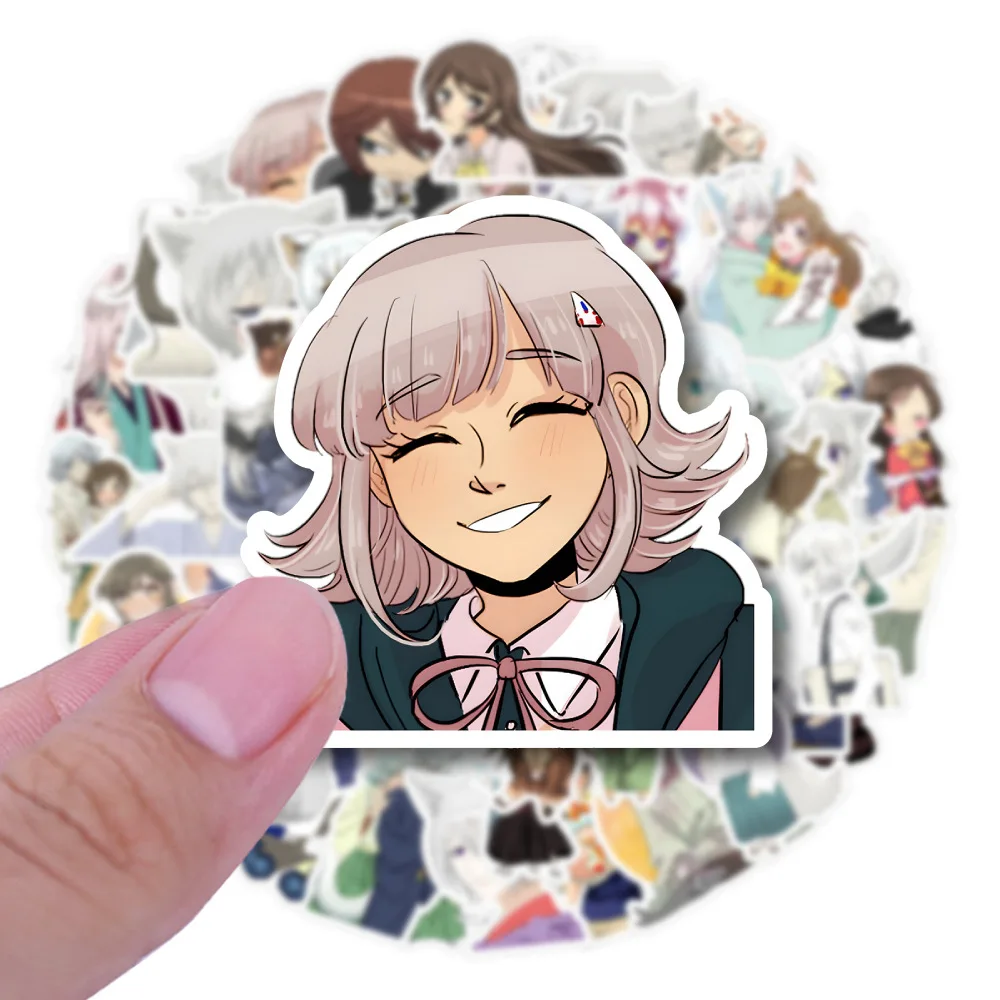 10/30/50PCS Anime Kamisama Love Kiss Stickers Cute Character Graffiti Decals DIY Laptop Phone Suitcase Fridge Sticker Kids Toys