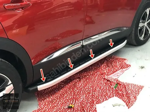 

Running Board Side Step Pedals For Peugeot 3008 Year 2016 2017 2018 2019 2020 Auto Accessory Body Kit Protector 2 Pcs Left&Right