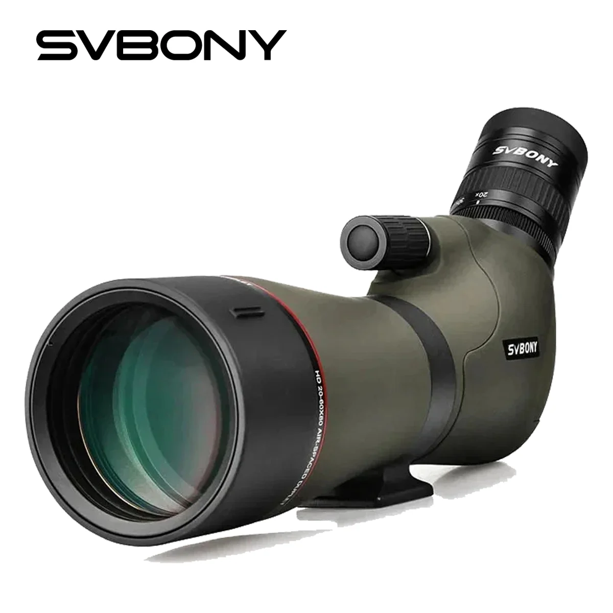 Svbony SV46 80mm Spotting Scope 20-60x Zoom Telescope Photography