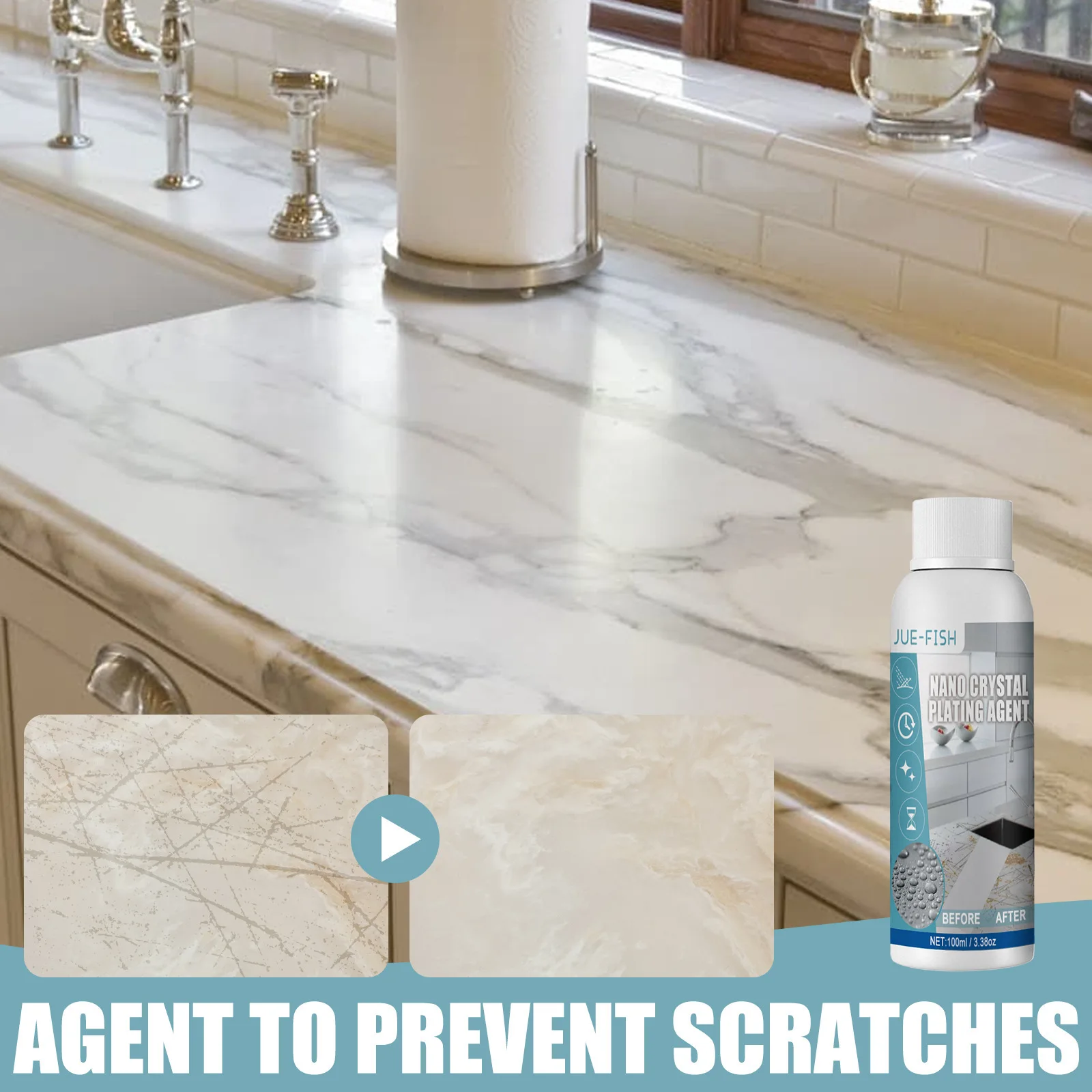 Marble Scratch Repair Nano Crystal Plating Agent