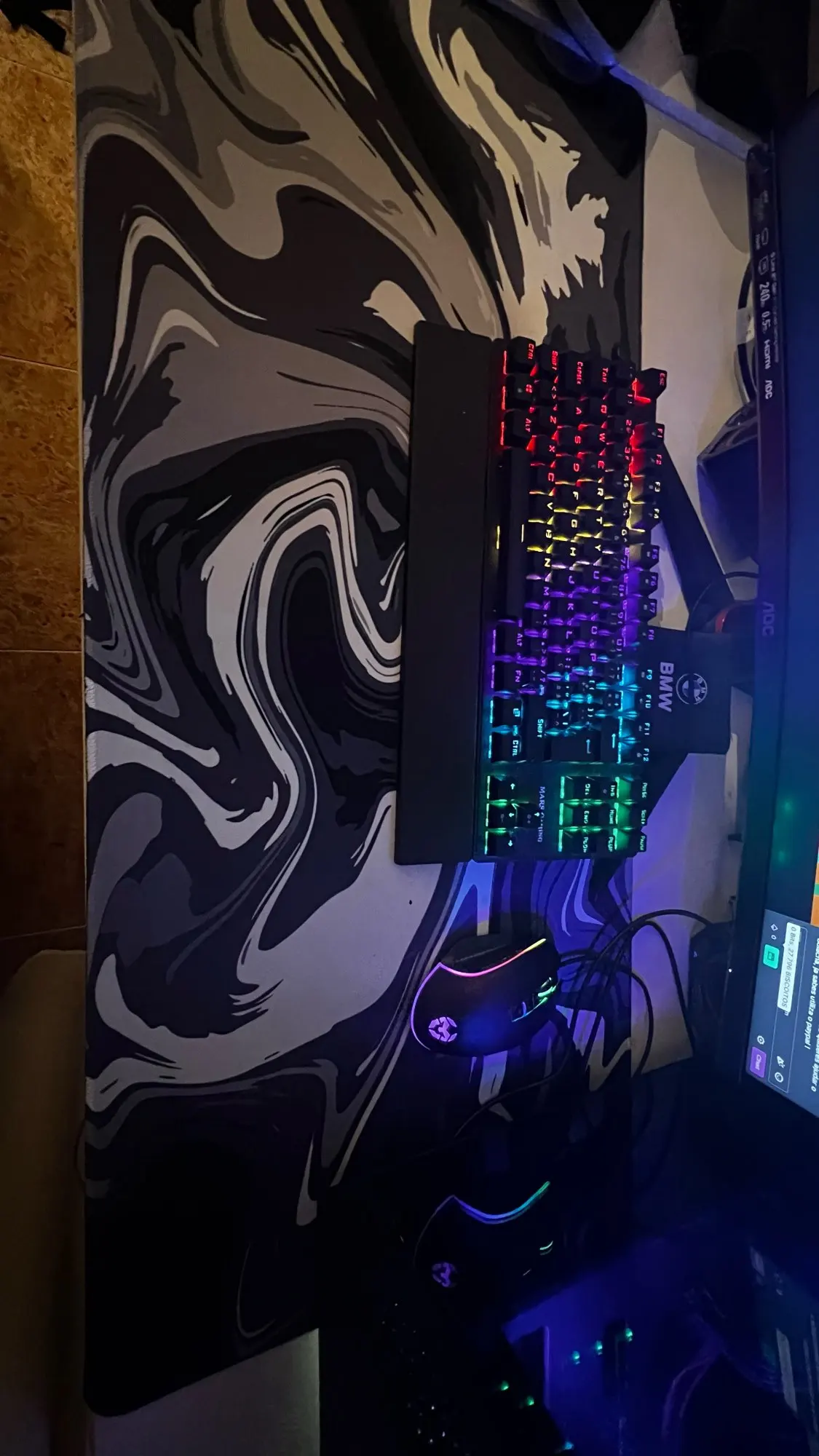 XXL Strata Liquid 900x400 Mouse Pad Computer Laptop Anime Keyboard Mouse Mat Large Mousepad Keyboards Gamers Decoracion Desk Mat photo review