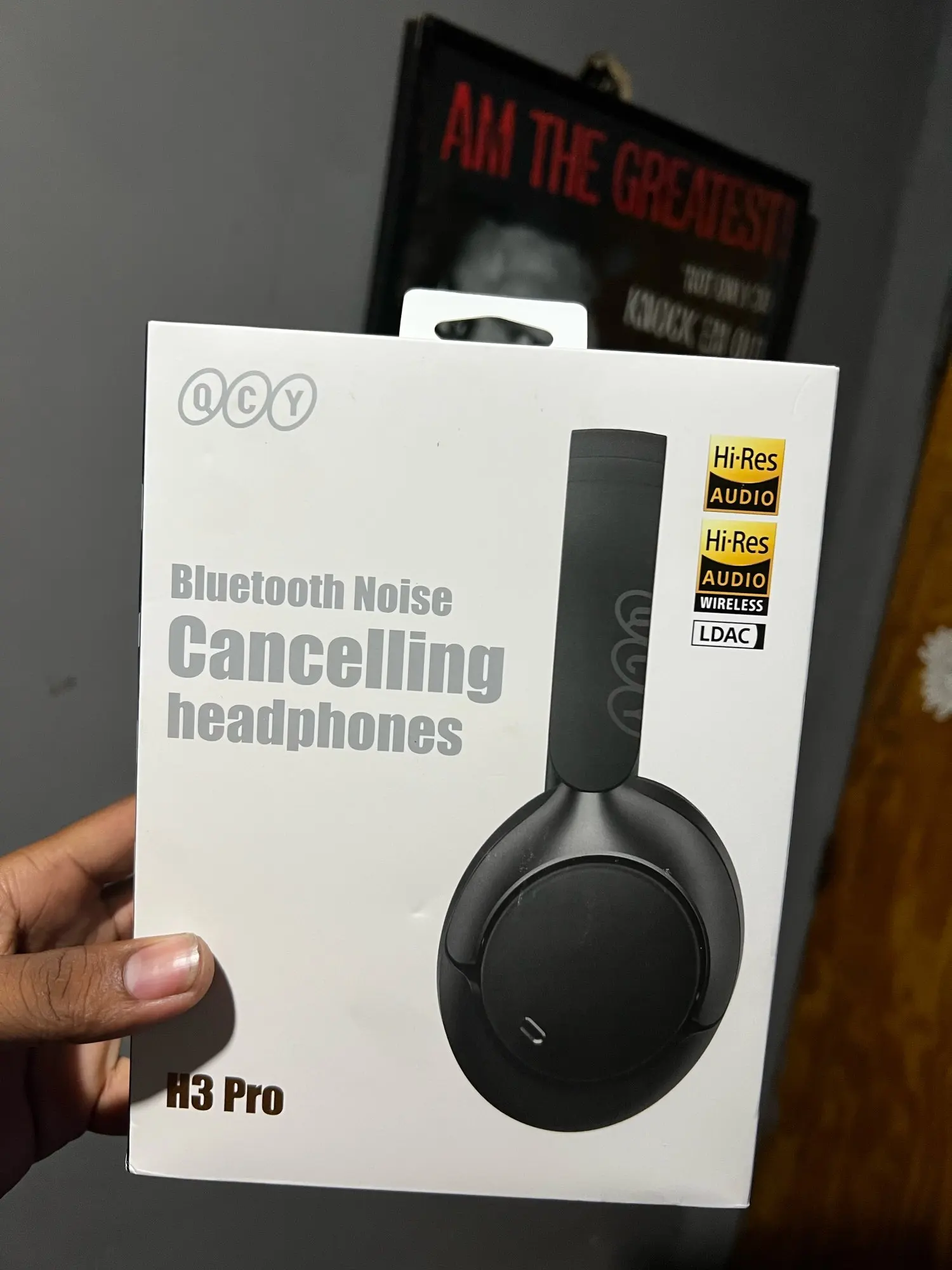 Fone de ouvido Qcy h3 pro anc photo review
