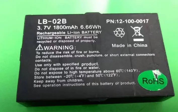 

Аккумулятор LB-02B PN:12-100-0017 Новинка