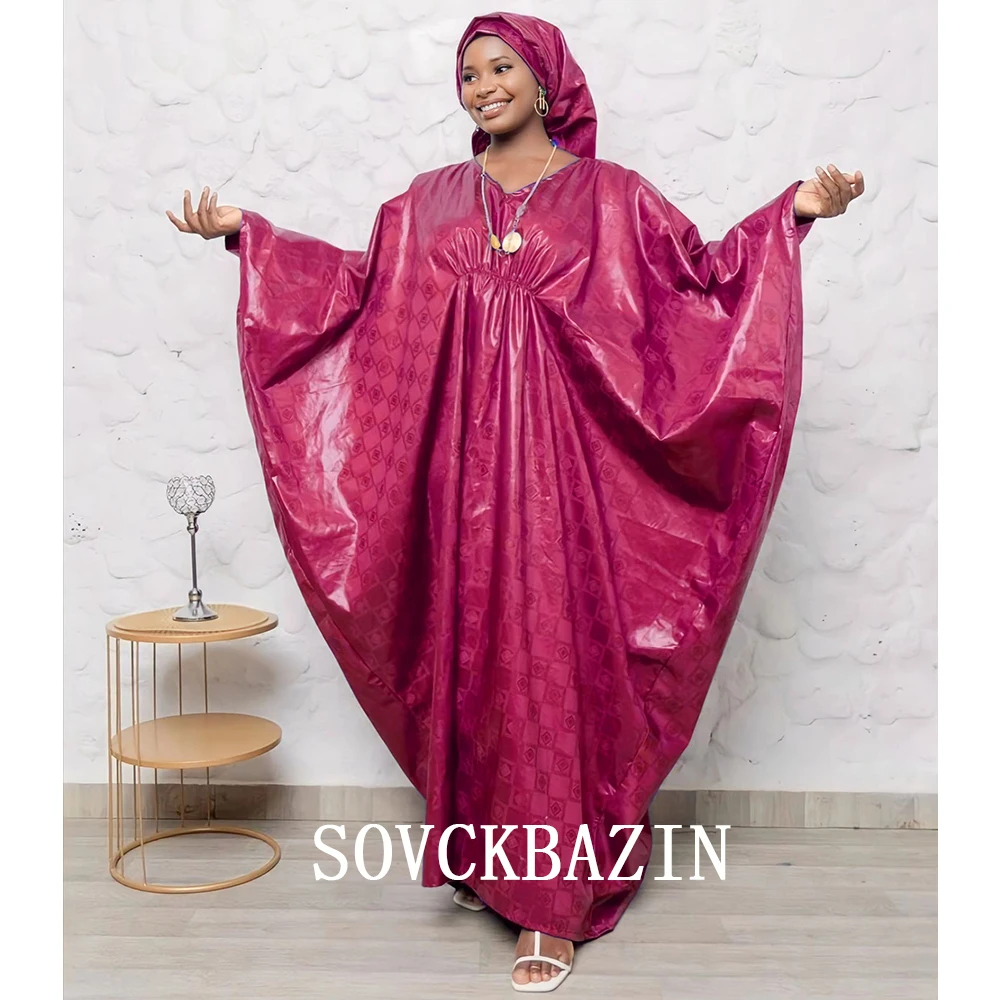 African Dress African Dress For Woman Bazin Riche Embroidery Design Nigeria Traditional Wedding Party Basin Robe Africaine Femme Dashiki