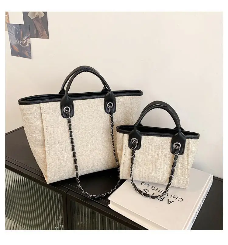 

Simple Large-capacity Handbag, Portable Casual Storage Tote Bag, Multifunctional Shopping Satchel Bag for ladies women girls