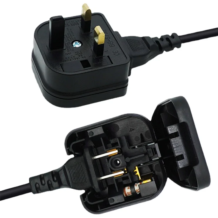 UK Converter Fuse US/Janpan/China 2 Flat Parallel Pin Plug To Singapore Malaysia Hongkong Socket plug adapter power adapter power plug adapter plug converter eu socket converter
