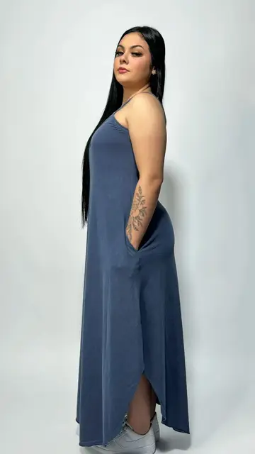 Vestido Alcinha Longo Deza