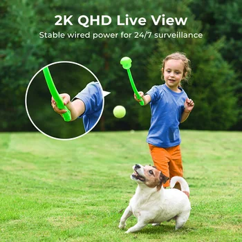 IMILAB EC5 -Smart Security System Kit, Outdoor Video Surveillance, Wireless App Control, Floodlight Camera, Wi-Fi, 2K 3