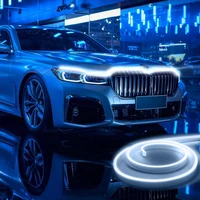 71 inch LED Engine Cover Light Strip Dynamic Scan Start-up Effect Car Hood Upgrade Daytime Running Lights SUV Truck Pickup DRL