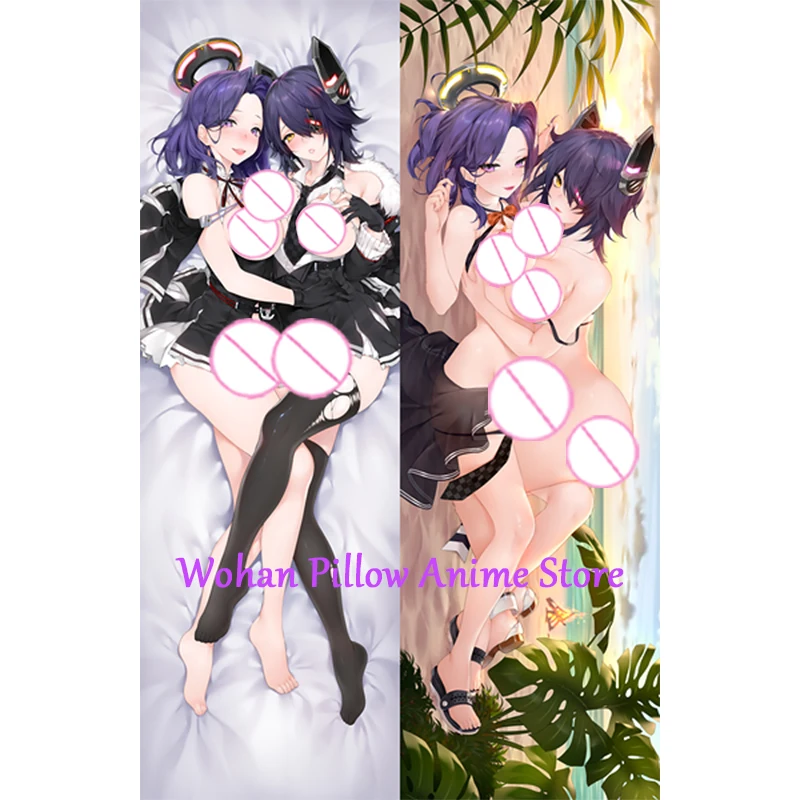 

Dakimakura Anime Pillow Cover Tenryuu & Tatsuta Double Sided Print Life-size Halloween Christmas Decoration