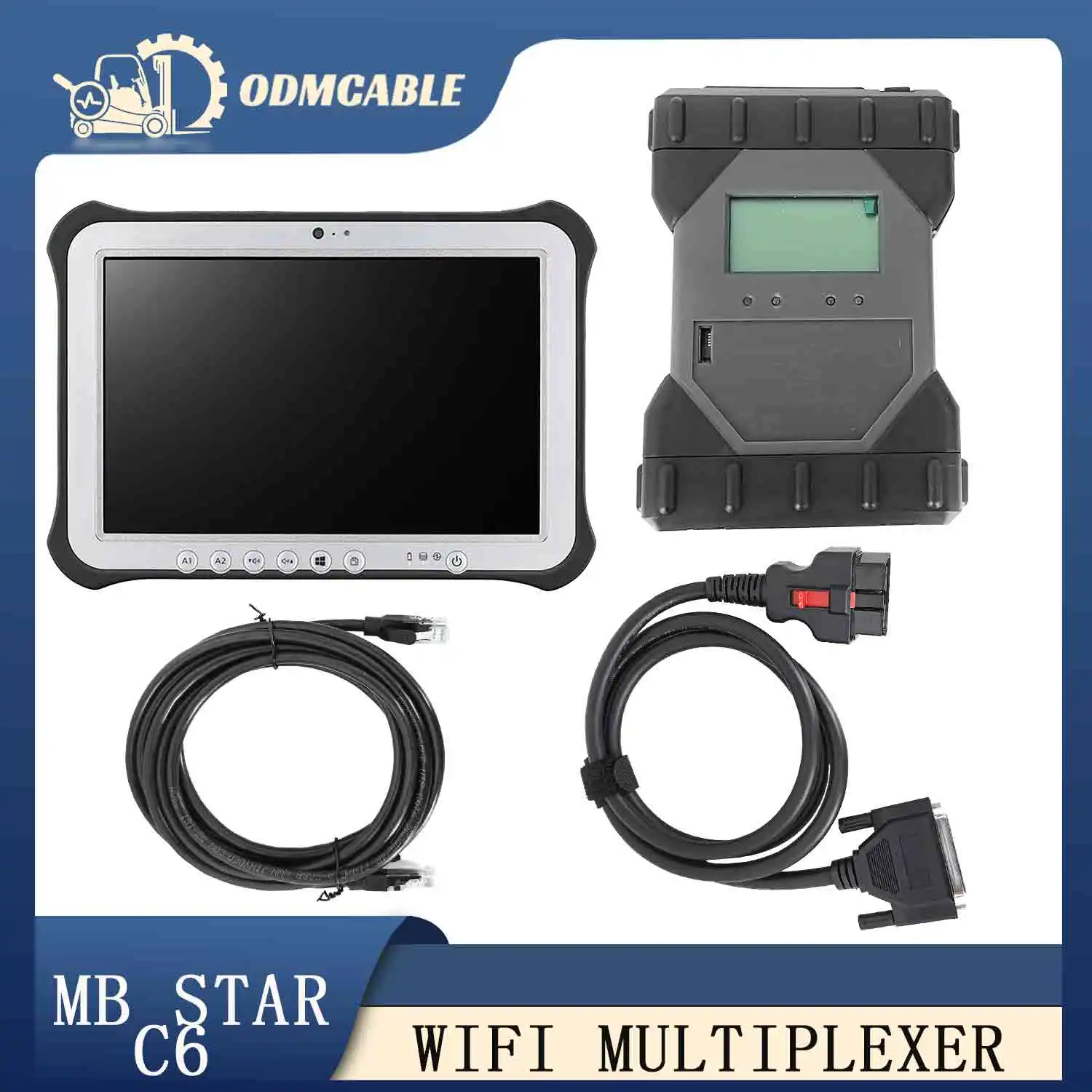 

For MB STAR C6 Multiplexer Mb For Benz c6 Car Truck Diagnostic SD Connect C6 DOIP Xentry Das Wis Epc With FZ G1 laptop