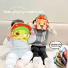 Mask Cloth Book Baby Toy, Animal Fruit Character Role-Playing, Pretend Play Cognitive Learning Toy, Birthday Christmas Gift 6