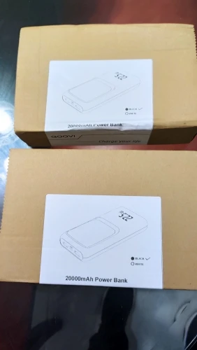 QOOVI Power Bank 20000mAh External Large Battery Capacity PD 22.5W Fast Charging Portable Charger Powerbank photo review