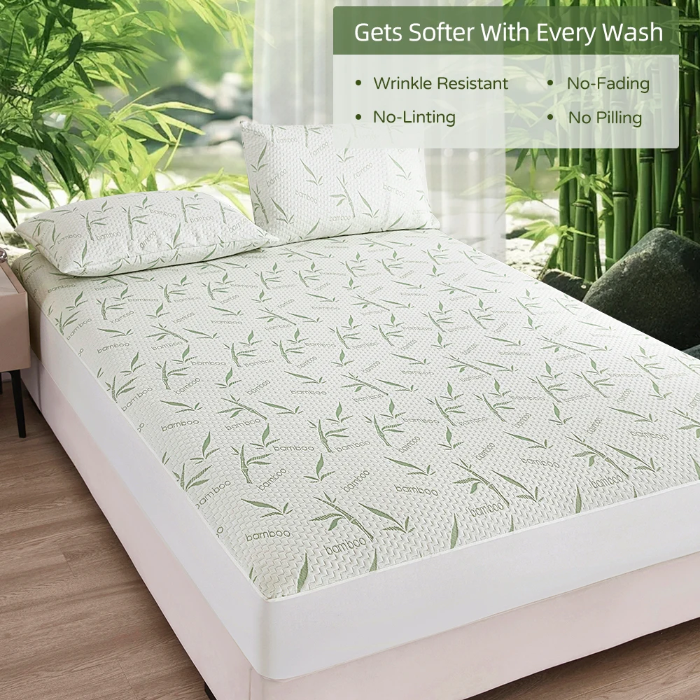 Bamboo Mattress Protector 2