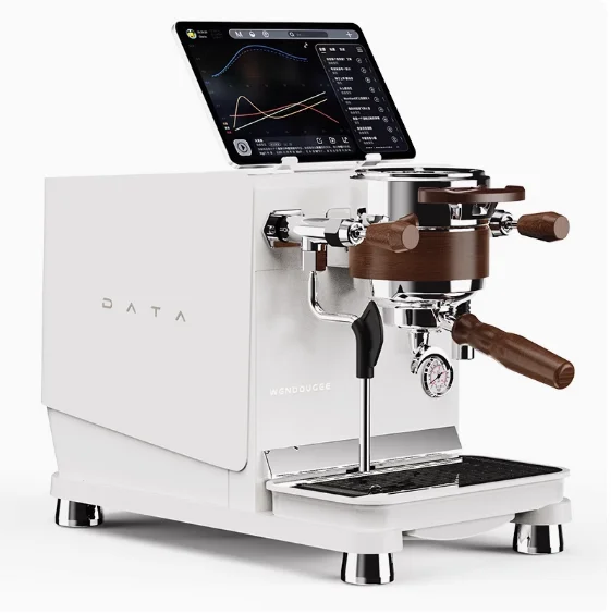 Coffee Machine Data-s, 220V 50Hz, Pad Not Have, Italian Semi-automatic, 9Bar Dual Boiler, Pressure Swing Extraction Gear Pump