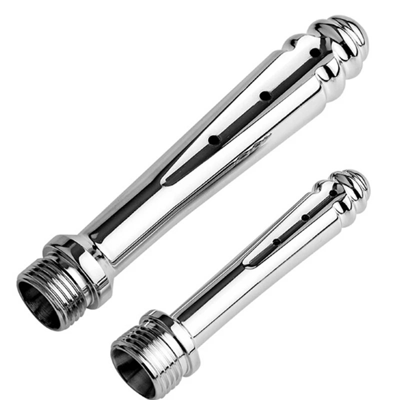 1PCS Anal Cleaning Shower Head Metal Anus Enema Vaginal Washing Douche Cleaner 3