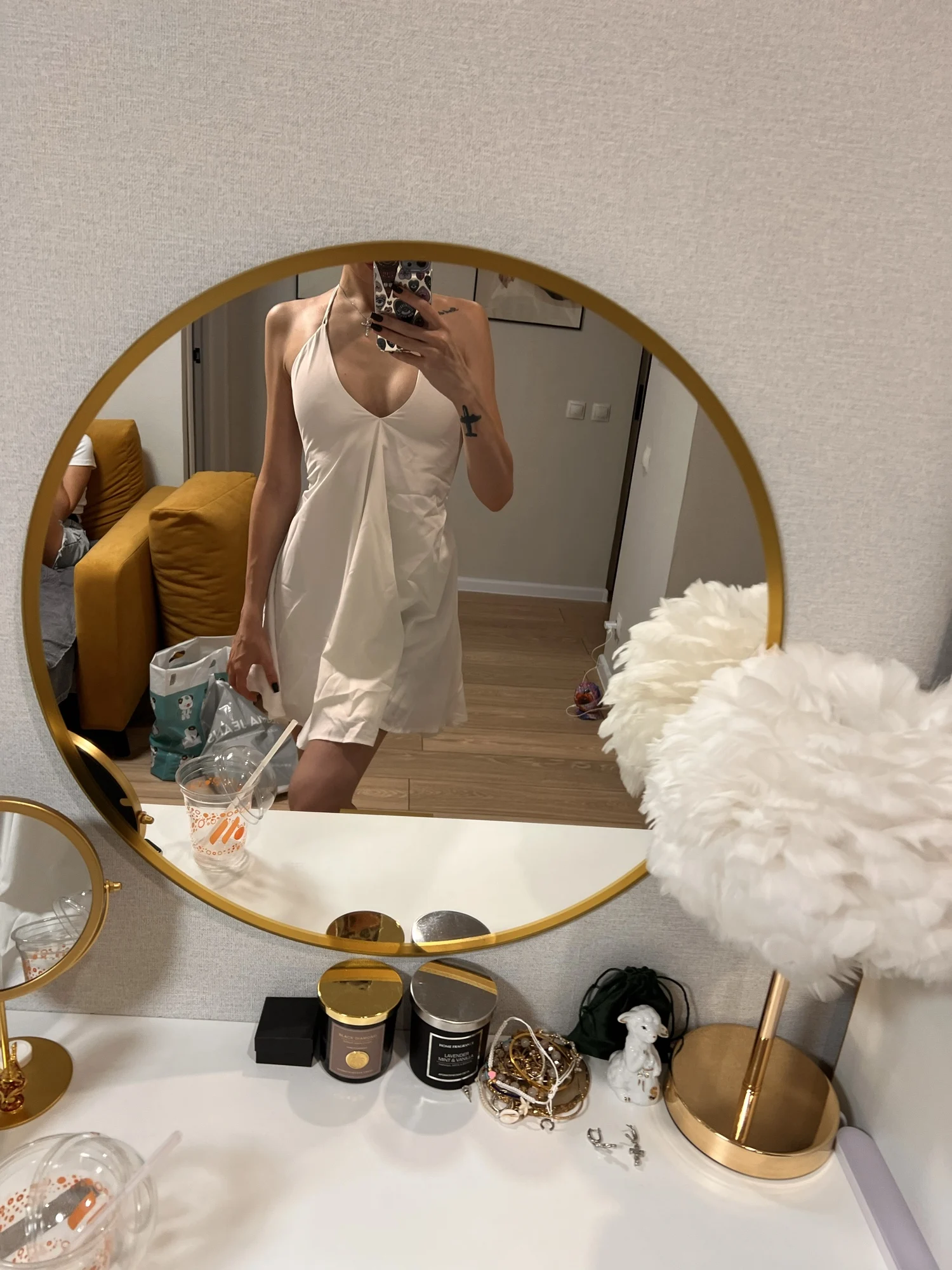 Elegant Off-Shoulder Summer Dress for Stylish Beach Parties photo review