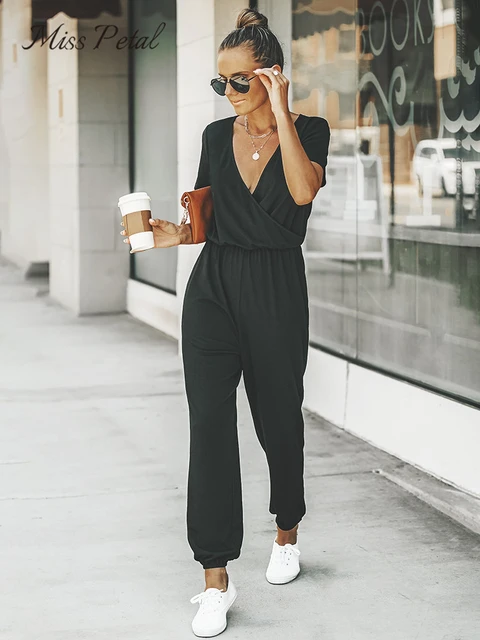 Houndstooth One Piece Ladies Jumpsuits With Sleeves For Women Cut Out  Skinny Romper Playsuit With Outfits For Autumn Streetwear And Overalls  Q231114 From Ccawda, $10.57 | DHgate.Com