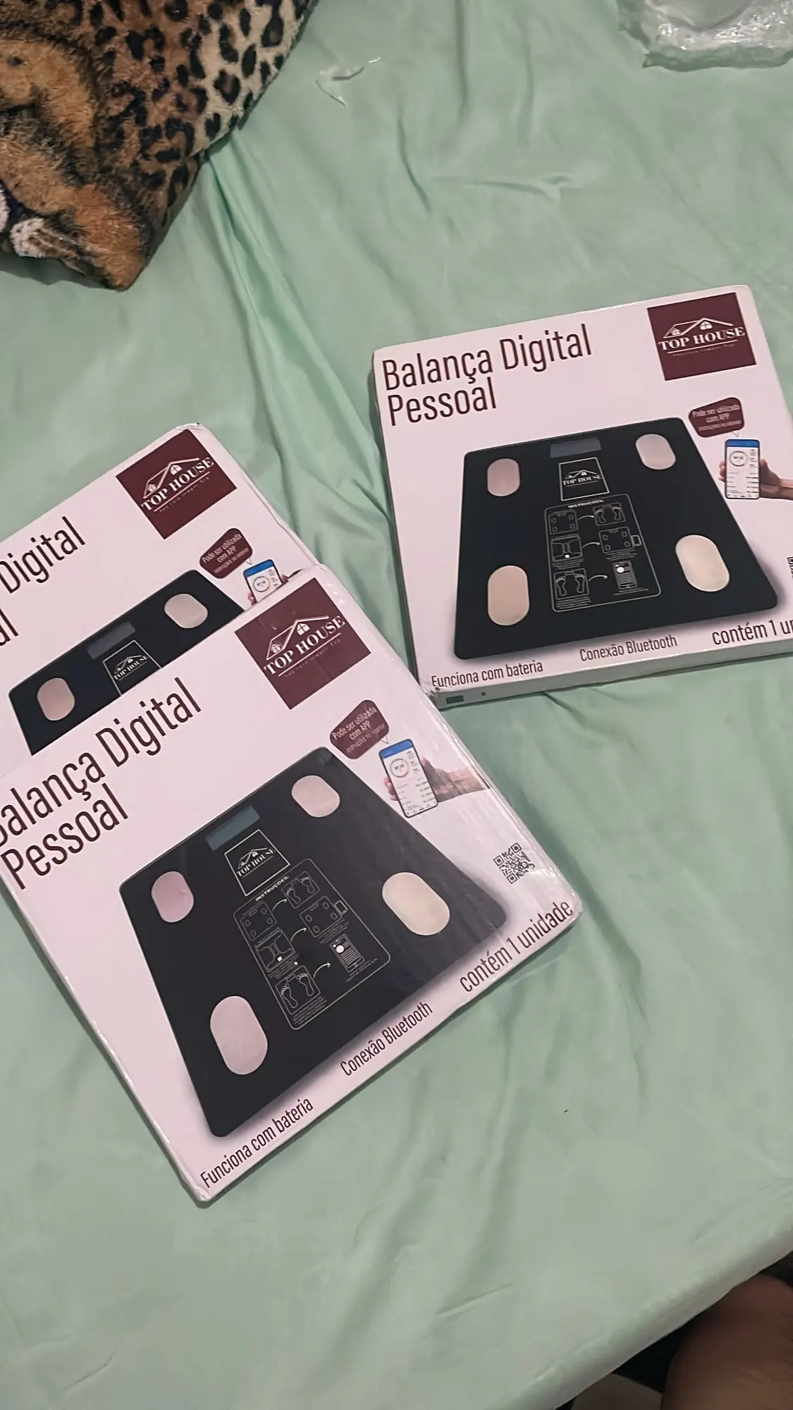 Balança Corporal Bioimpedância Profissional Bluetooth - Neverdie Store photo review