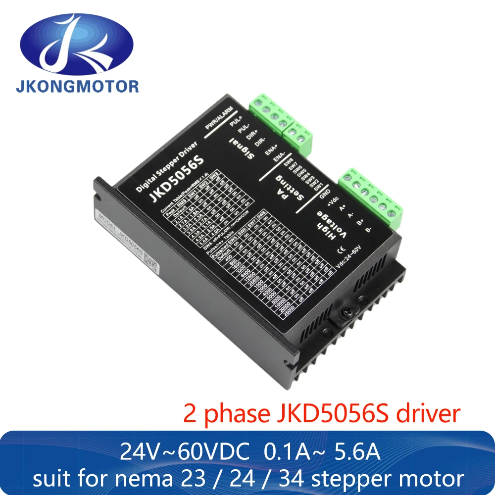 Driver Digital de Passo Nema 23 Driver de Fases 2.15.6 a 24 V60 Vdc Adequado para Motor de Passo