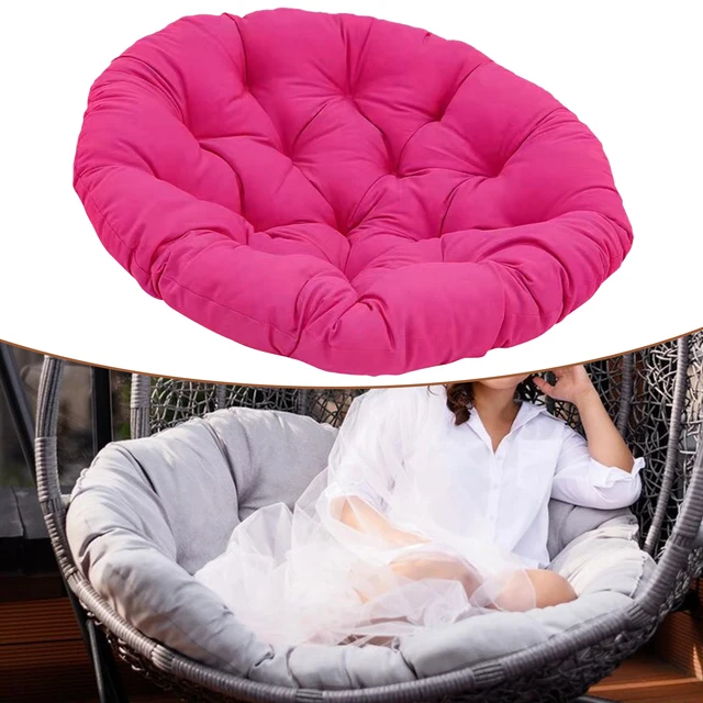 CTILJJK Papasan Cojines Redondos Para Silla, Coju00edn Para