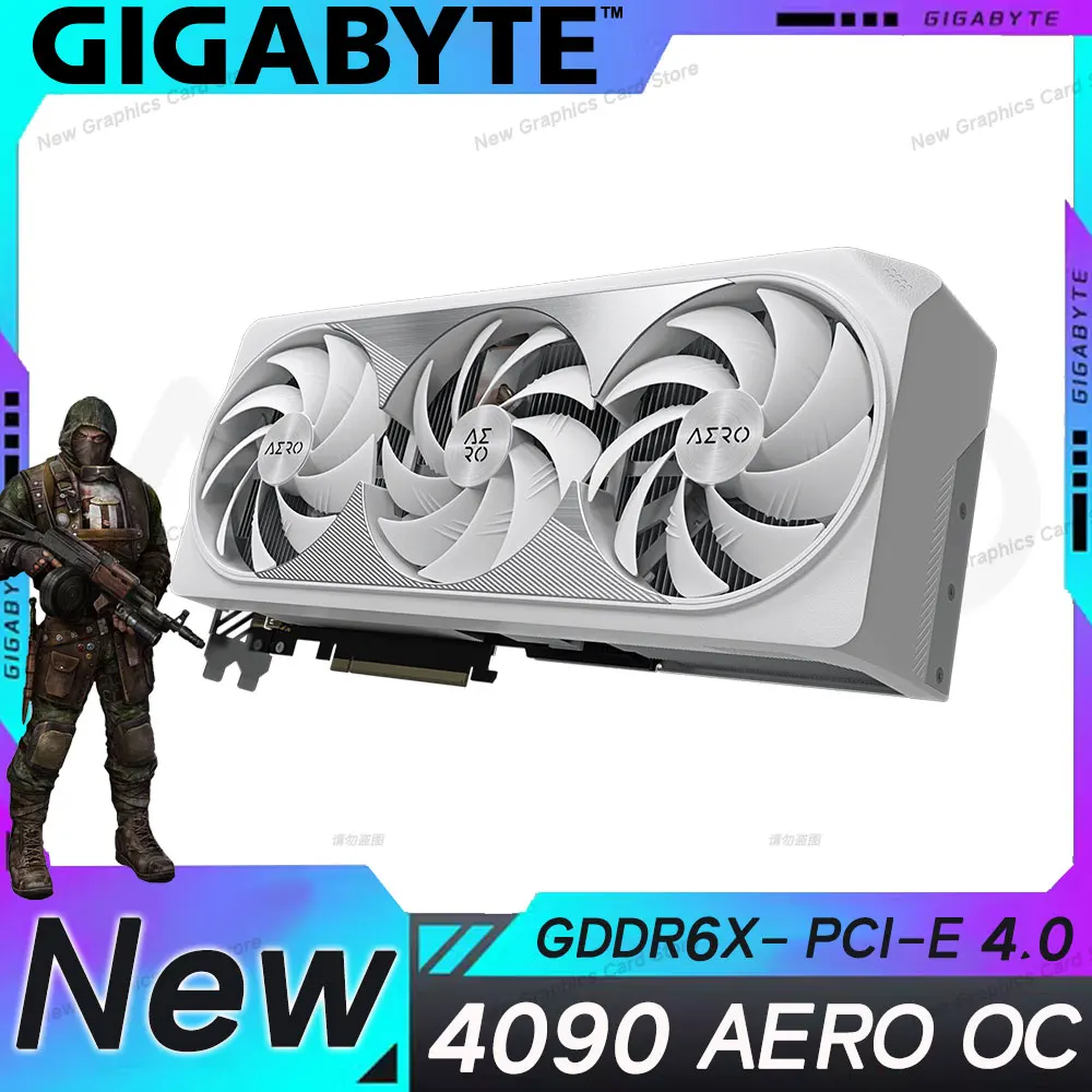 Рисунок 4 - Видеокарта Gigabyte RTX 4090 AERO OC 24G GDDR6X