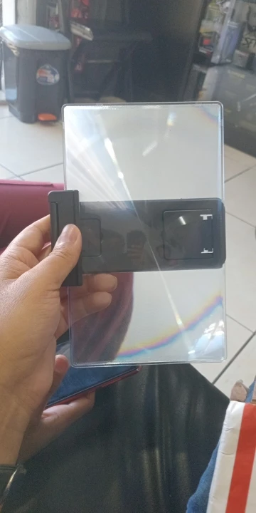 ALFA Ampliadora Tela 3d Suporte 12 polegadas Dobrável Zoom Celular Lente De Aumento photo review