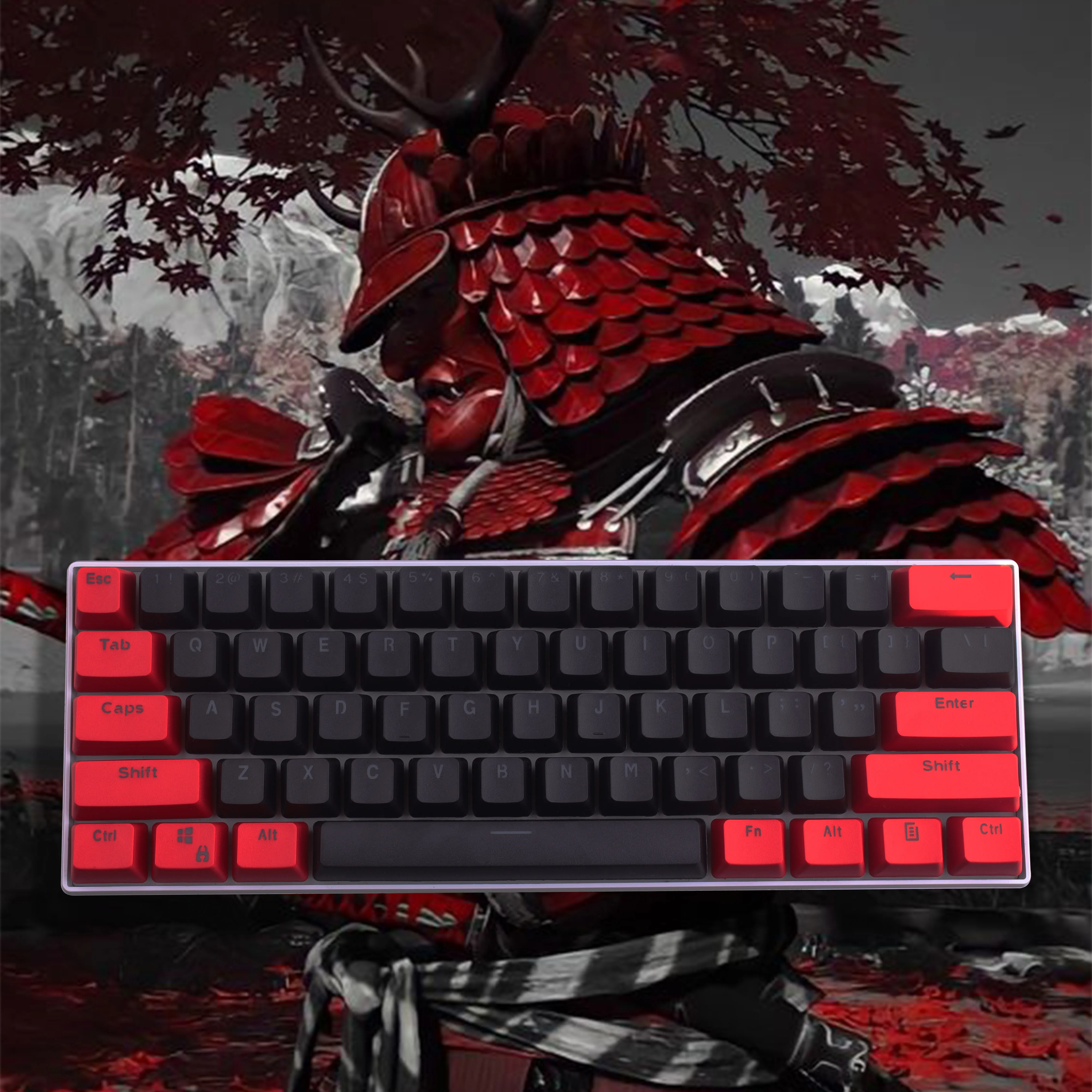 Keycaps Somente Keycaps Pbt Material Oem Altamente Keycaps Teclado Mecânico de Duas Cores Retroiluminado Keycaps Vendidos Somente rk 61