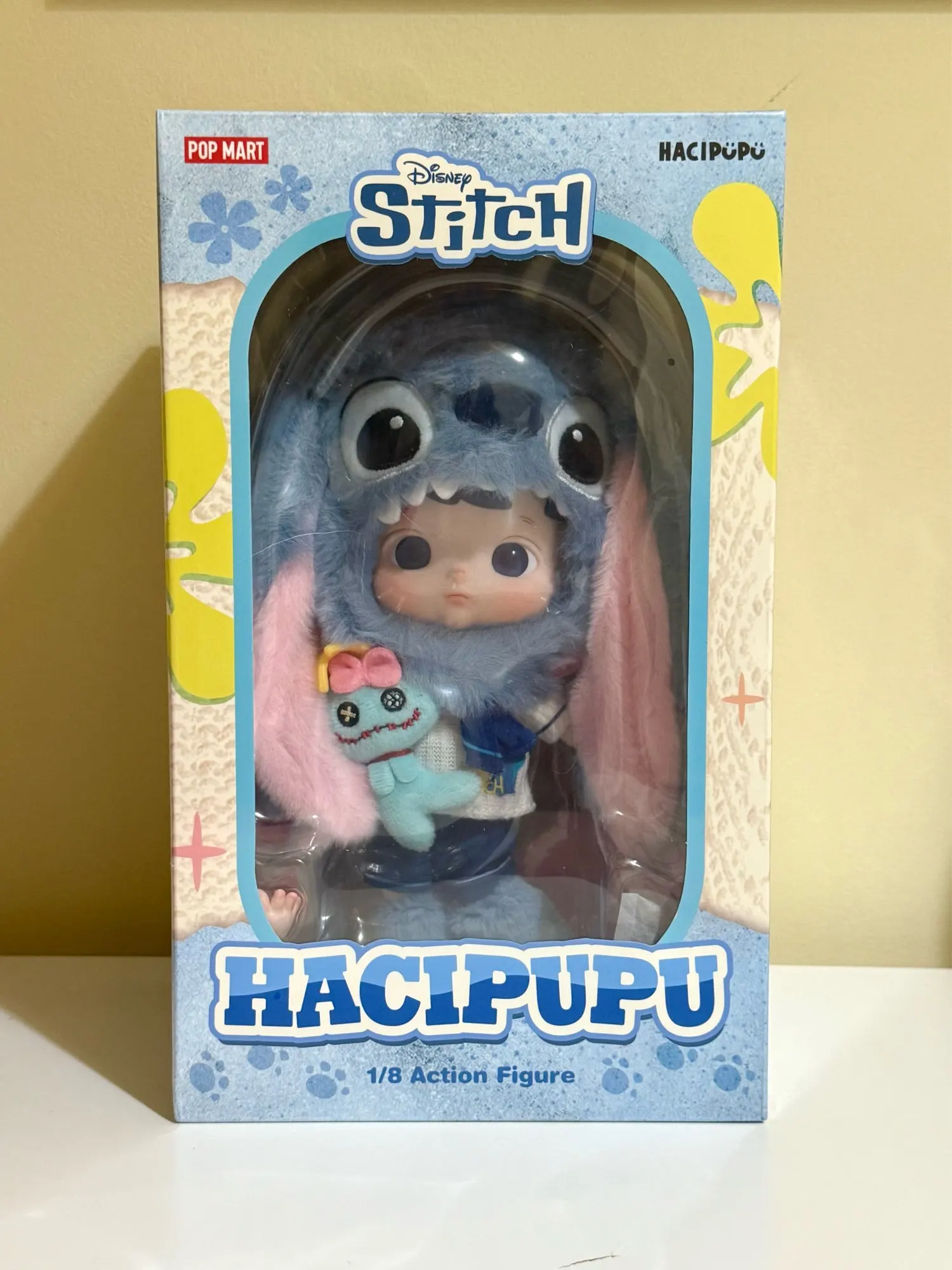 POPMART Hacipupu Stitch 1/8 フィギュア HACIPUPU STITCH 1/8 Action Figure - POP MART (United States)