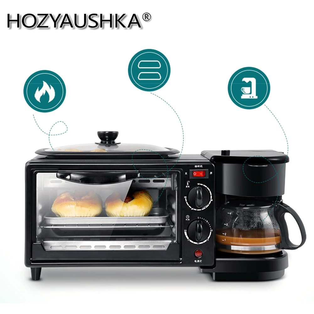 3 in 1 toaster electric oven bread maker machine chapati maker breakfast maker toaster 5