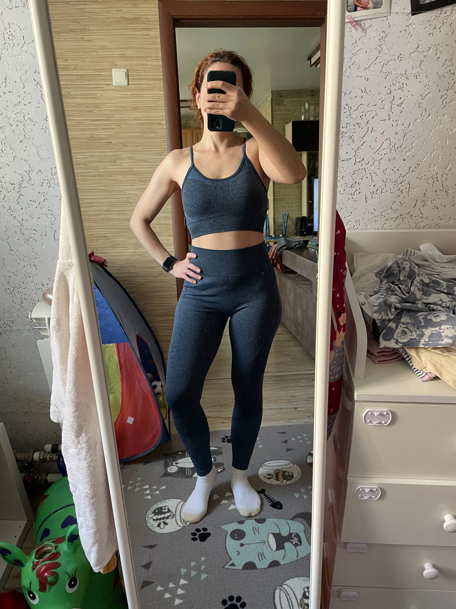 High Waist Seamless Leggings Gymwear