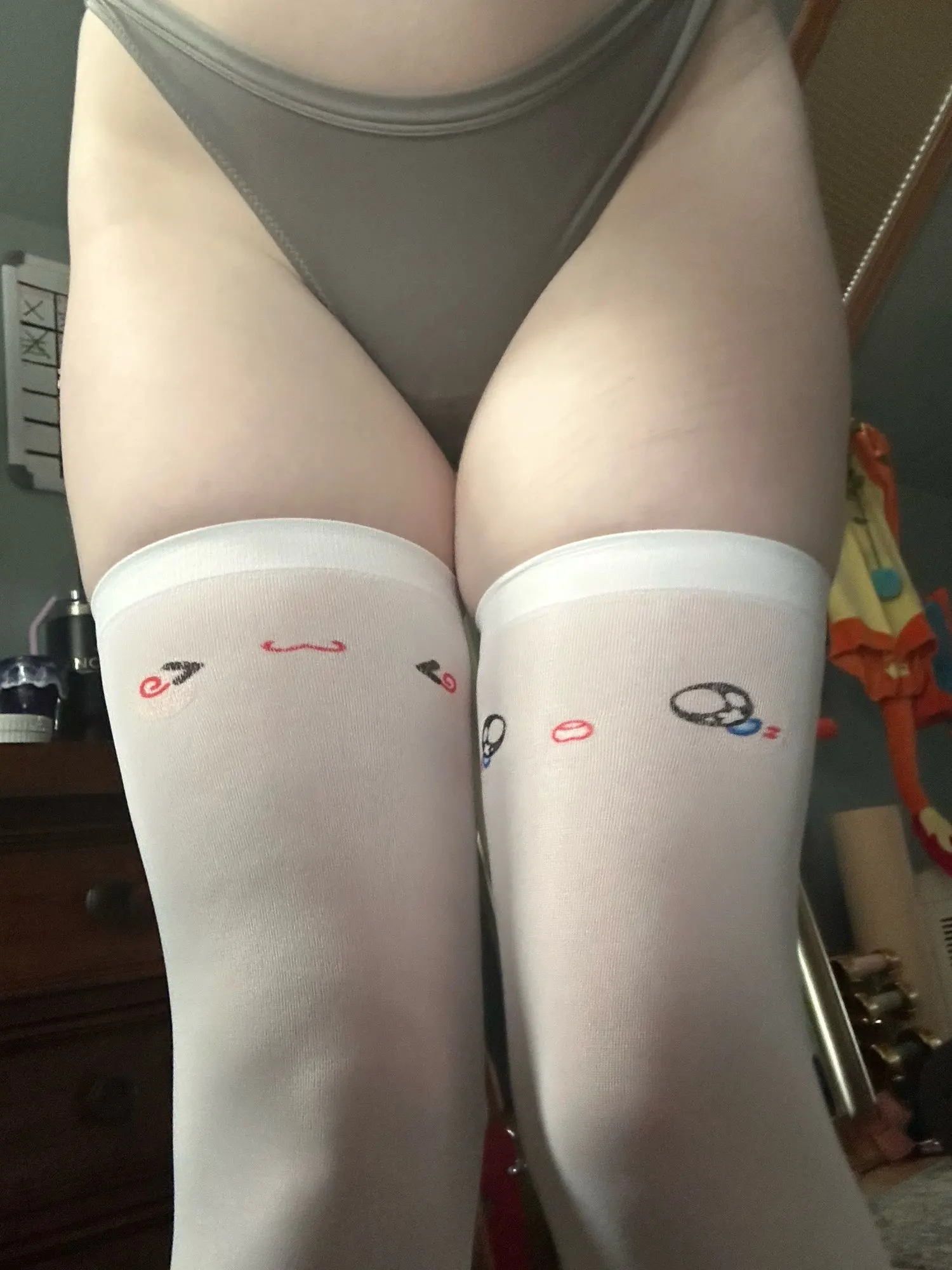 Kawaii Collection of Cute Stockings - Kaomoji Edition photo review