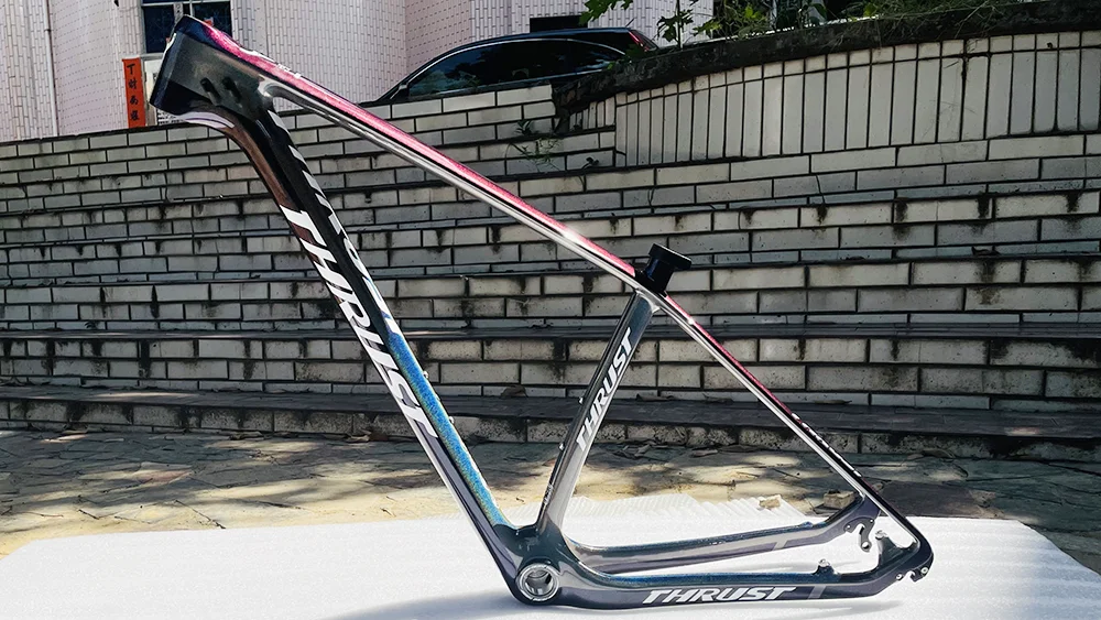 EU-freier THRUST Carbonrahmen 29er 15 17 19 Carbon MTB-Rahmen BSA Fahrradrahmen Boost MTB-Rahmen 148 12 Quadro Carbono MTB 29er – Detail 19