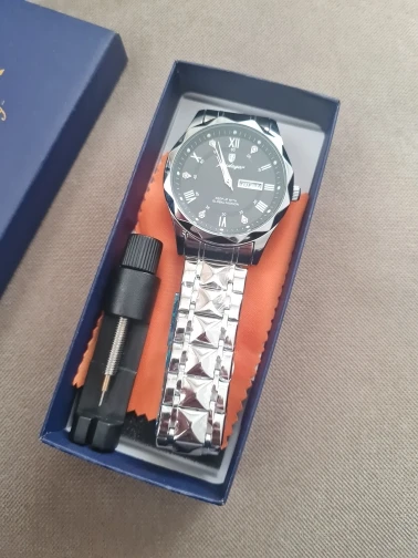 POEDAGAR Luxury Man Wristwatch photo review