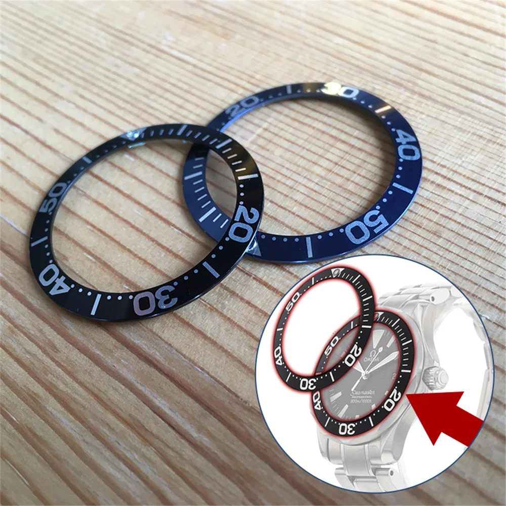 Lunetta Per Orologio In Alluminio Per Orologio Omega Seamaster Diver 300M 36Mm