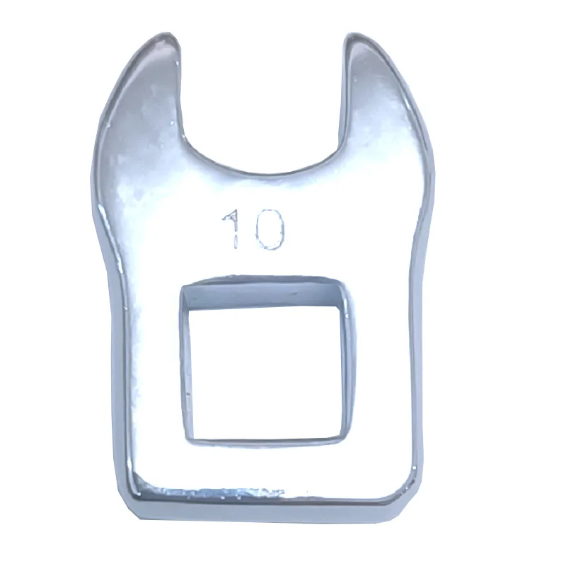 1 Pc 3/8 Inch Drive Crowfoot Wrench Set Metric 10 11 12mm Chrome Plated Crow Foot Open End Spanner vehicle Repair Tools