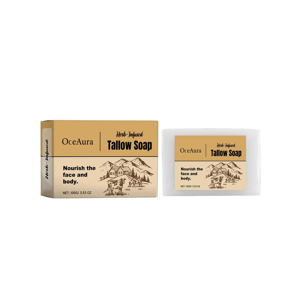 Beef Tallow Bathing Soap for Delicate Skin