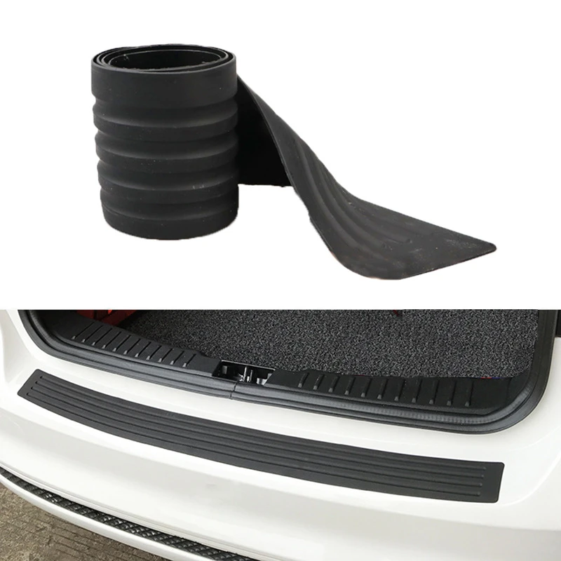 Universal 104*9cm Car Trunk Door Sill Plate Protector Rear Bumper Guard