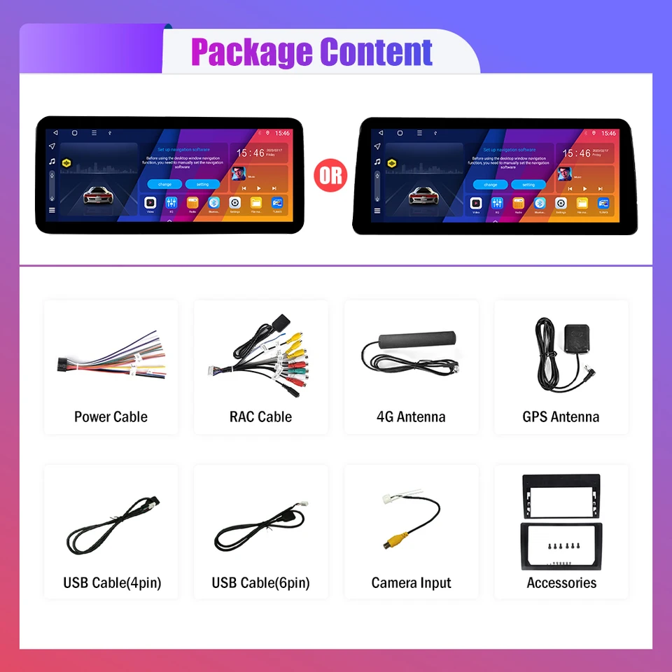 Android 12 Car Stereo - 9.5 Inch 2K QLED Touchscreen With Wireless CarPlay & Android Auto