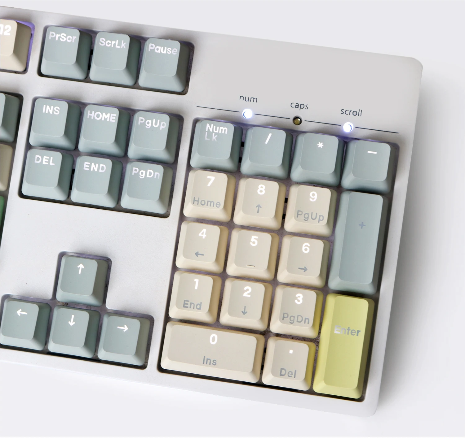 ou Top Print Keycap, PBT Double Shot, Perfil OEM, 1.75U Shif