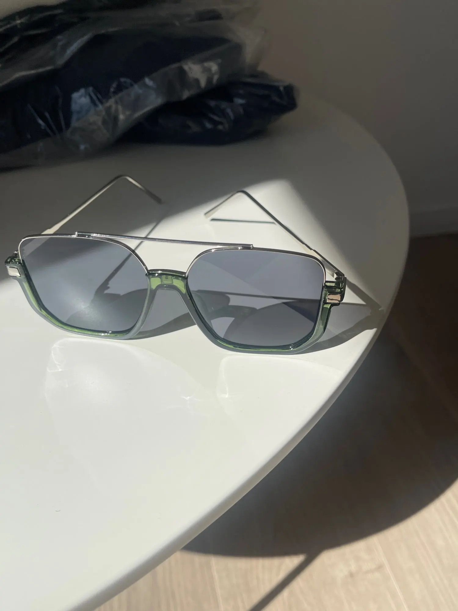 Trendy Polygonal Punk Steampunk Oversized Sunglasses photo review