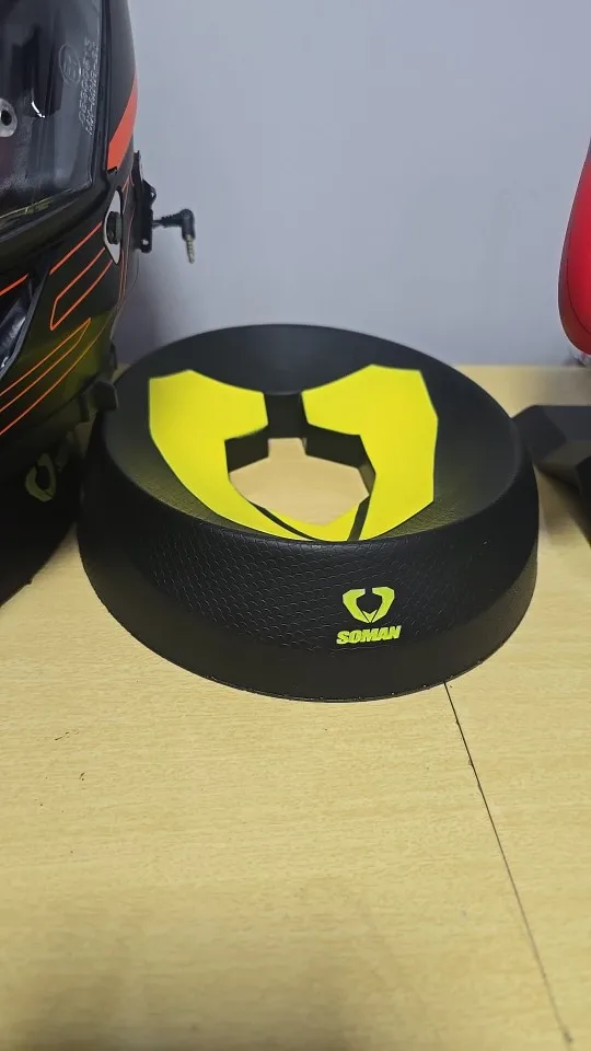 Support De Casque Moto Helmet Halo Support Pour Casque, Support