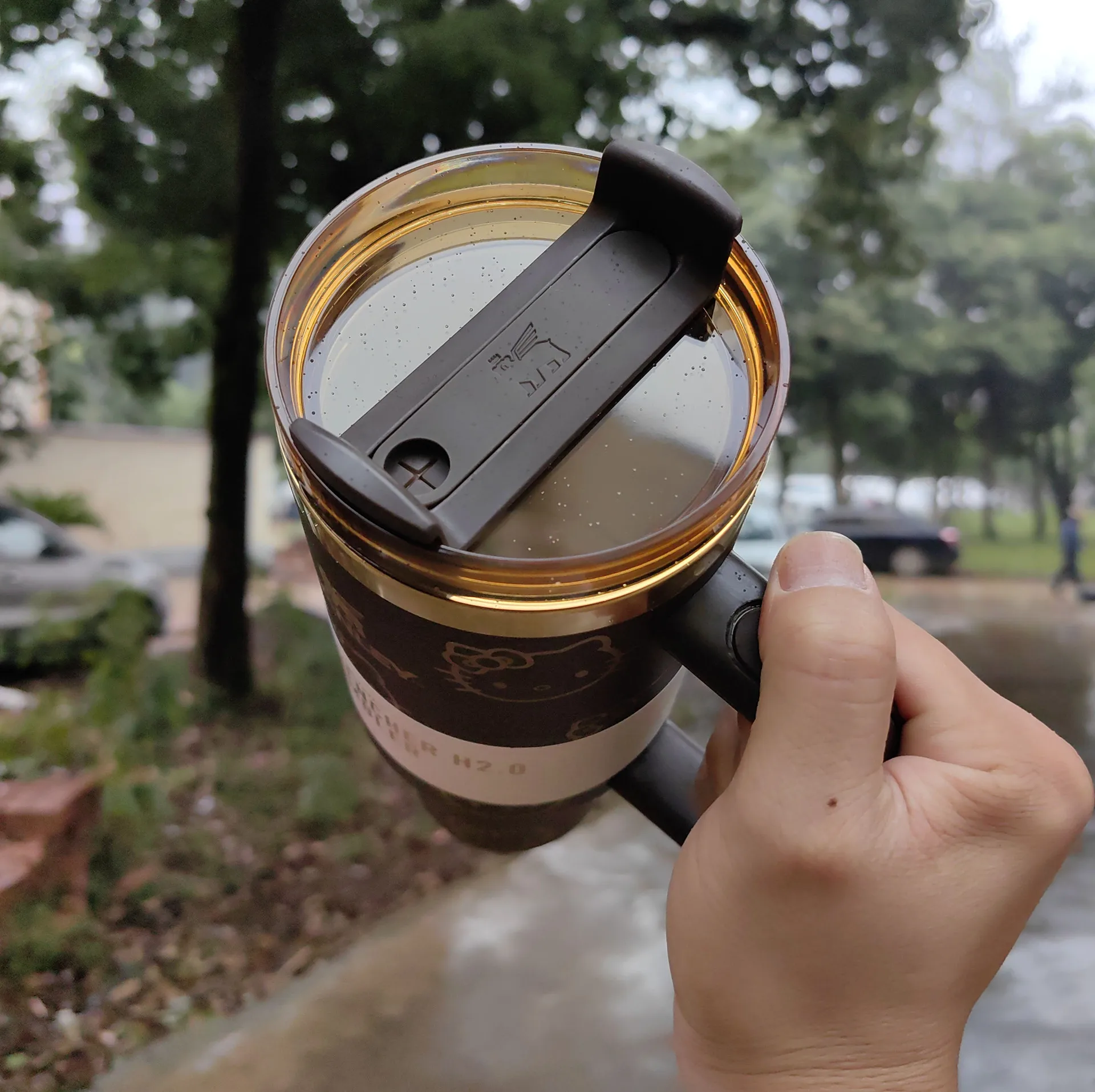 40oz Insulated Tumbler with Handle 4