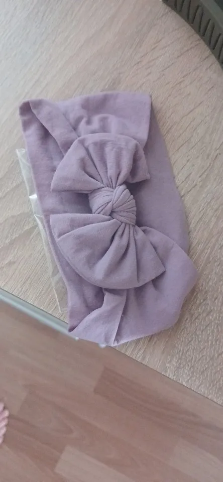 Cute Floral Nylon Baby Headband photo review