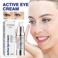 Jaysuing 30ml Hyaluronic Acid Anti Eye Bags Cream Lighten Fine Lines Anti Aging Remove Dark Circle Puffiness Firming Eye Cream