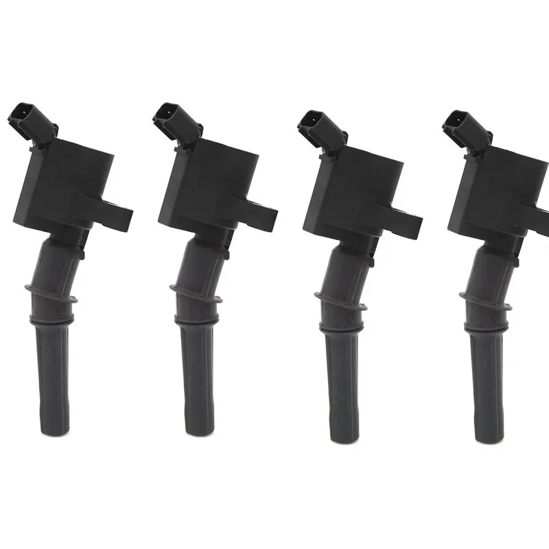 

1/4PCS Ignition Coils 3W7Z-12029-AA 3W7Z12029AA For Ford E-150 E-250 E-350 F-150 F-250 F-350 F-450 Mustang Lincoln Town Mercury